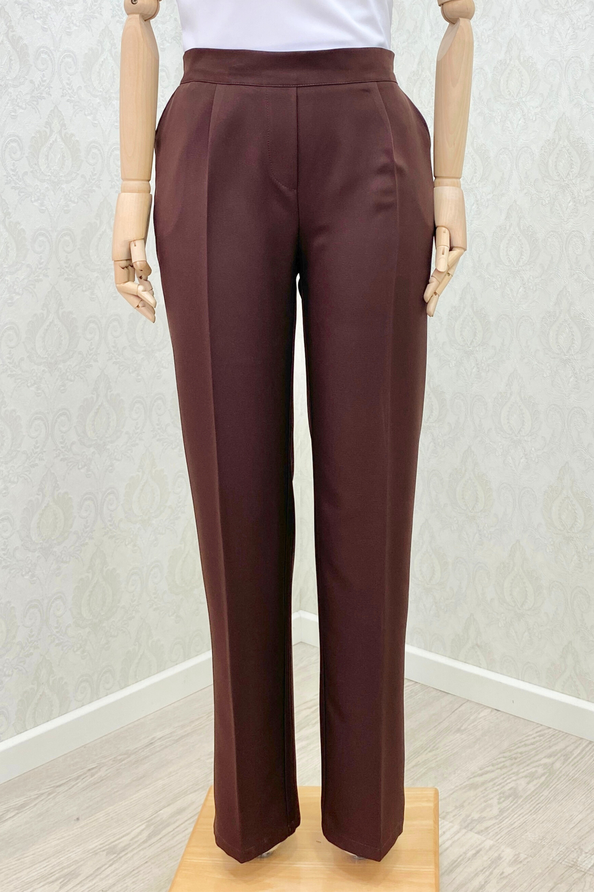 Pantalon Droit - Gabardine Tailleur