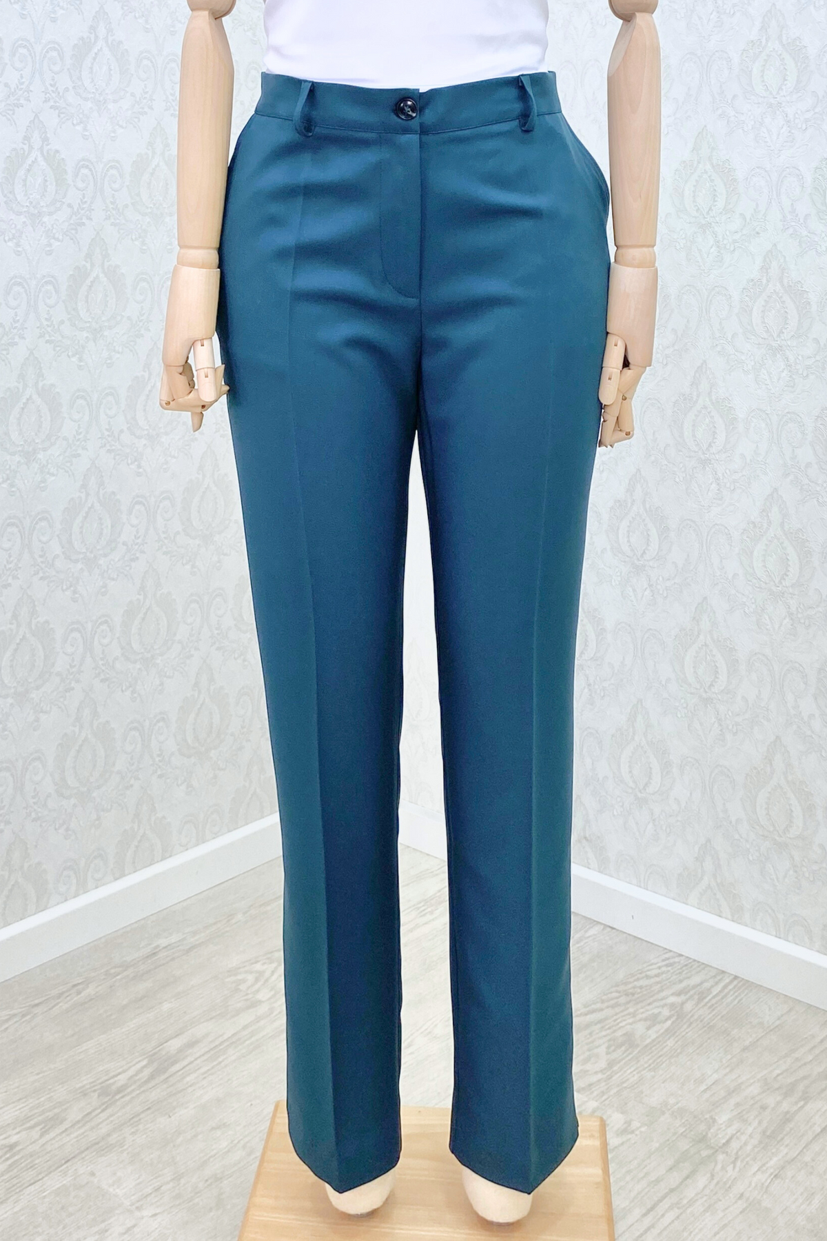 Pantalon Classique à Fentes - Gabardine Tailleur